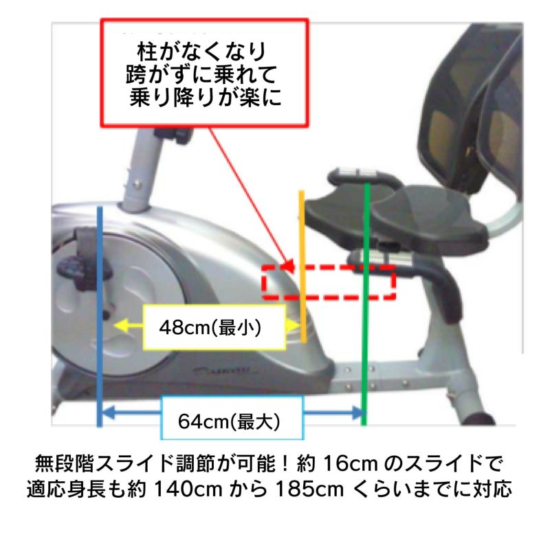 家庭用リカンベントバイク 大広 DAIKO DK-8604Ｒ | I・VICE