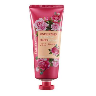 ローズ ピンクフラワー ハンドクリーム ファームステイ Pink Flower Blooming hand Cream Pink Rose  FARMSTAY | I・VICE