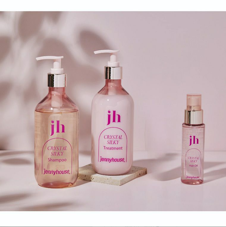 JENNY HOUSE クリスタル シルキー シャンプー&トリートメント&ヘアオイル